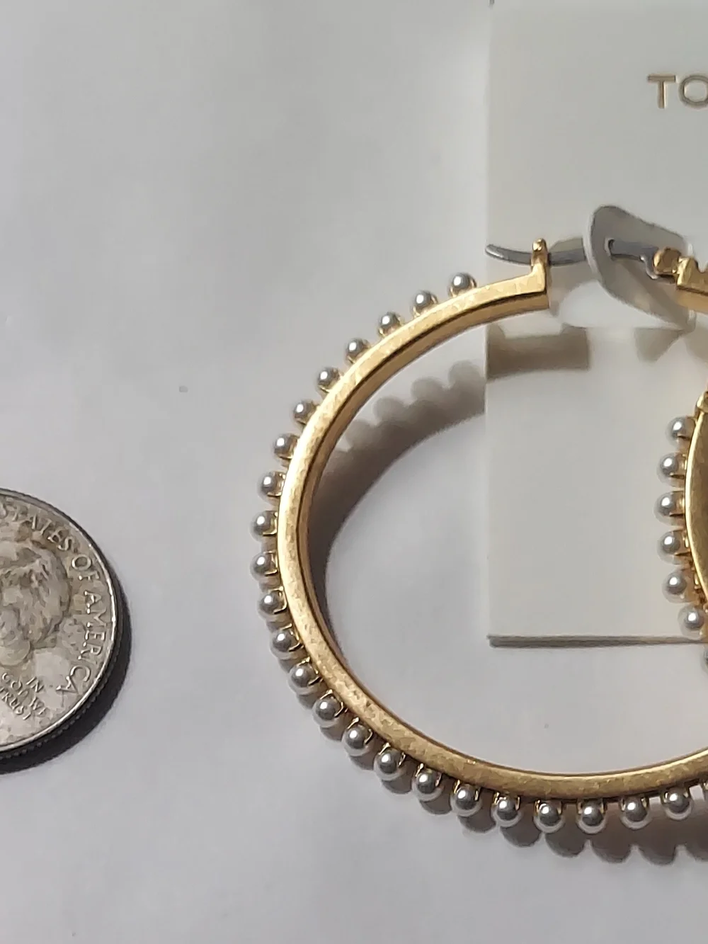 Tory Burch gold tone
